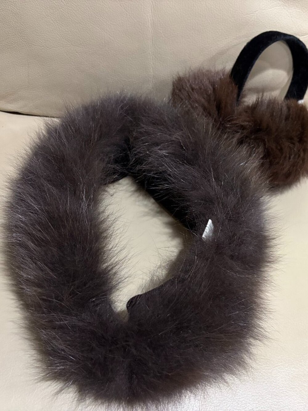 Dena Fox Fur Collar & Earmuff (Preowned)
